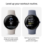 Google Pixel Watch 4 (45mm) - Smartwatch - Moonstone Active Band - Wi-Fi