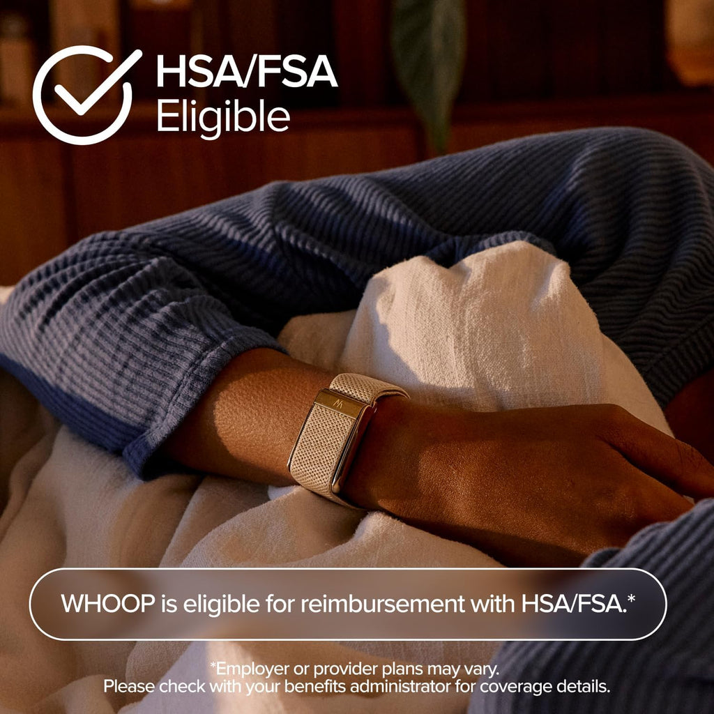 WHOOP 5.0/MG Screenless Fitness, Health, Sleep Wearable-12 Month Membership