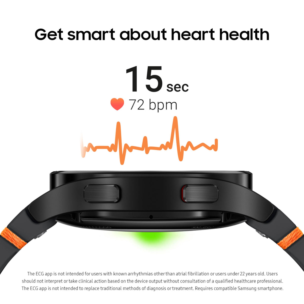 SAMSUNG Galaxy Watch FE 40mm LTE AI Smartwatch w/Fitness Tracking, BIA Sensor, Personalized HR Zones, Heart Rate Tracker, Sleep Monitor, 2024, Black [US Version, 1Yr Manufacturer Warranty]