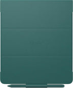 Amazon Kindle Scribe Essentials Bundle including Kindle Scribe (64GB) - Metallic Jade, Premium Pen, Leather Folio-Jade, and Power Adapter