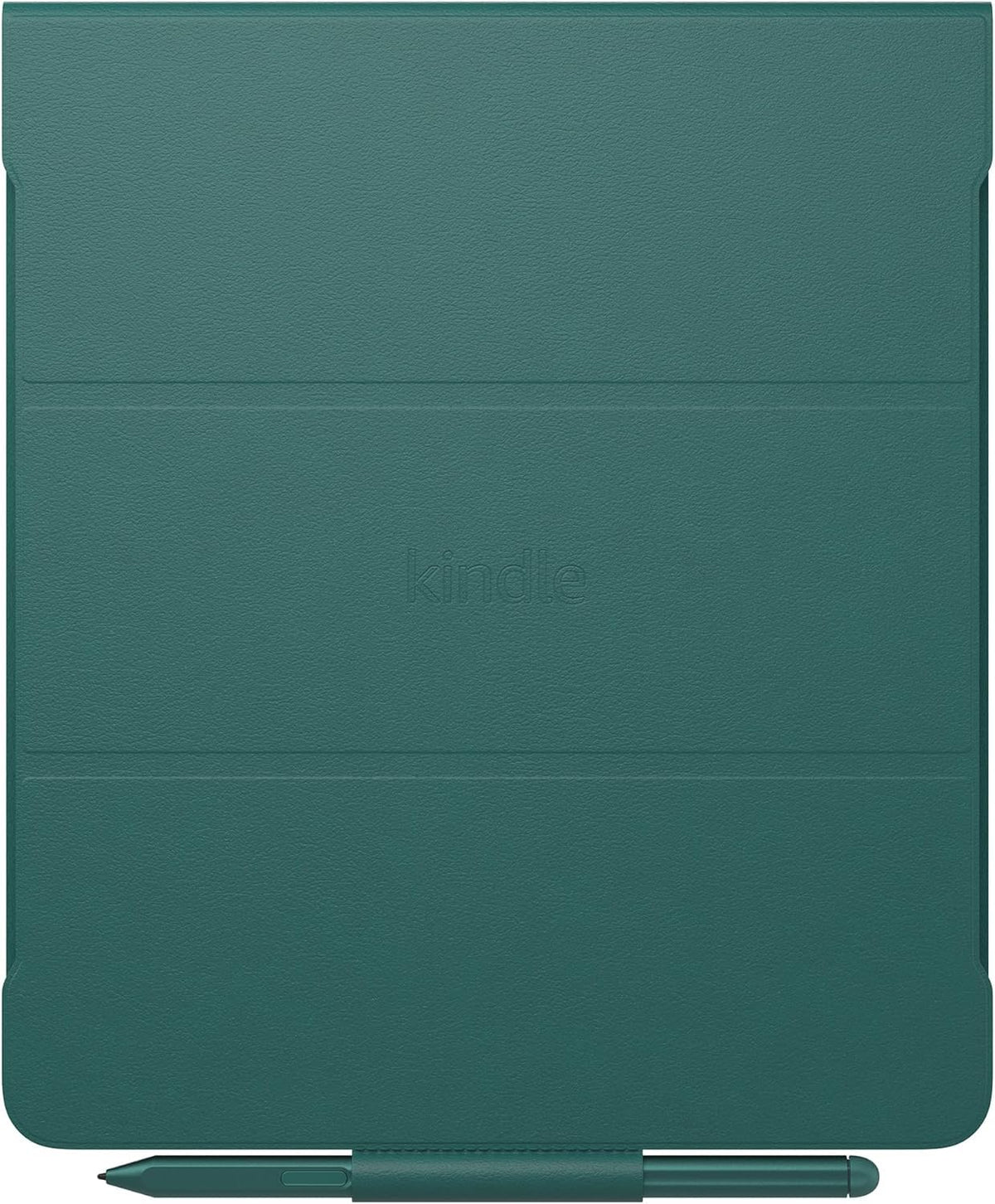 Amazon Kindle Scribe Essentials Bundle including Kindle Scribe (64GB) - Metallic Jade, Premium Pen, Leather Folio-Jade, and Power Adapter