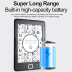Luocute Portable Ebook Reader 6 Inch Ink Screen, 8GB Storage