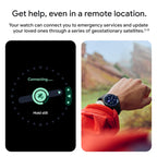 Google Pixel Watch 4 (45mm) - Smartwatch - Moonstone Active Band - Wi-Fi
