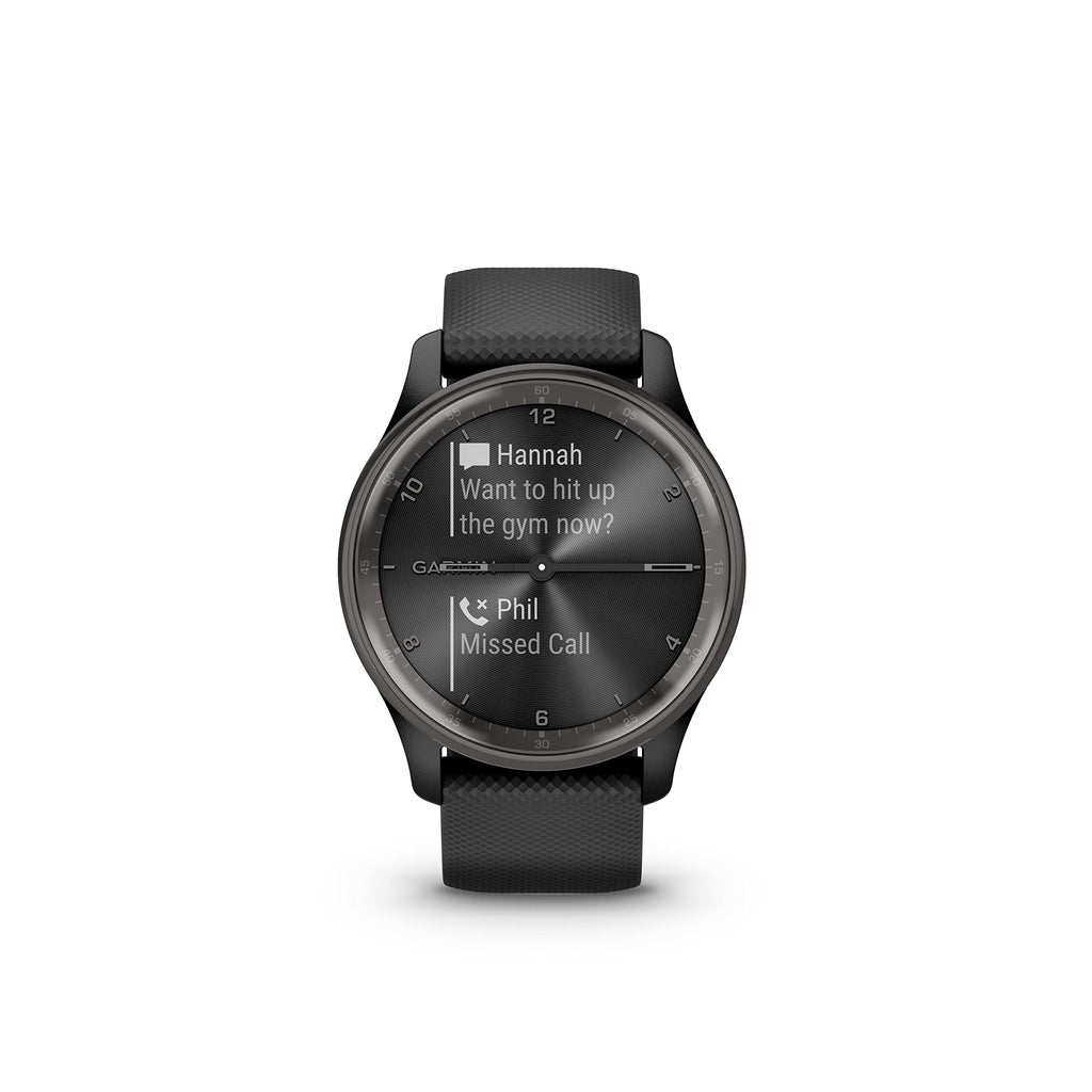 Garmin vívomove® Trend, Stylish Hybrid Smartwatch, 40mm, Black