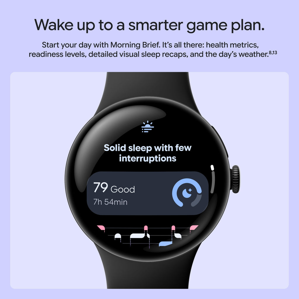 Google Pixel Watch 5 (45mm) - Android Smartwatch - Obsidian - Wi-Fi