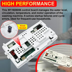 W11608056 W11578827 Washer Control Board Compatible with Whirlpool, Replace for AP7193512 WTW4950HW3 WTW4955HW3 WTW4957PW0 CWW3812RW0 PS16744868 EAP16744868
