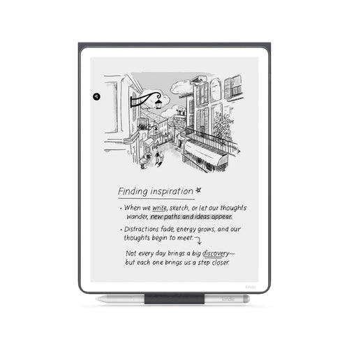 Amazon Kindle Scribe Folio Cover with Magnetic Attach, Functional Protective Case - Premium Leather