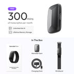 Gem Wearable AI Voice Recorder, Transcribe & Summarize, Wristband