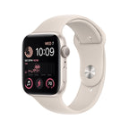 Apple Watch SE (2nd Gen) (GPS, 40mm) - Midnight Aluminum Case with Midnight Sport Band, S/M (Renewed)