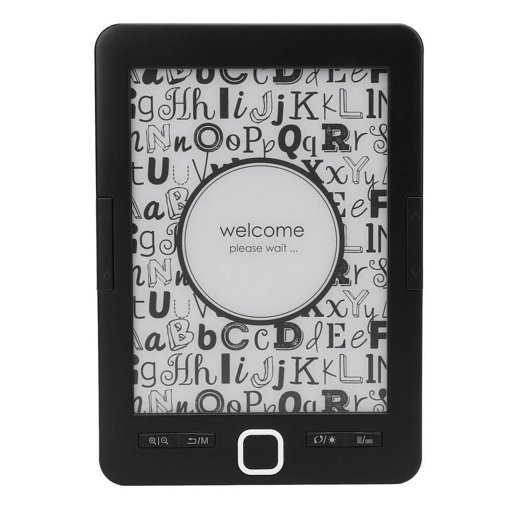 BK6033 Electric Book Reader, 6 Inch Ink Screen E Reader with 8GB Storage and Adjustable Brightness, Portable Digital Reading Device for Commuting and Travel
