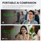 MLVISION Ultra-Light AR Smart Glasses World's First Clip-On Micro-LED