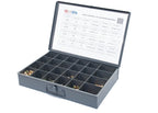 1250 Piece Grade 8 Coarse Thread Hex Head Nut, Bolt, & Washer Drawer Assortment