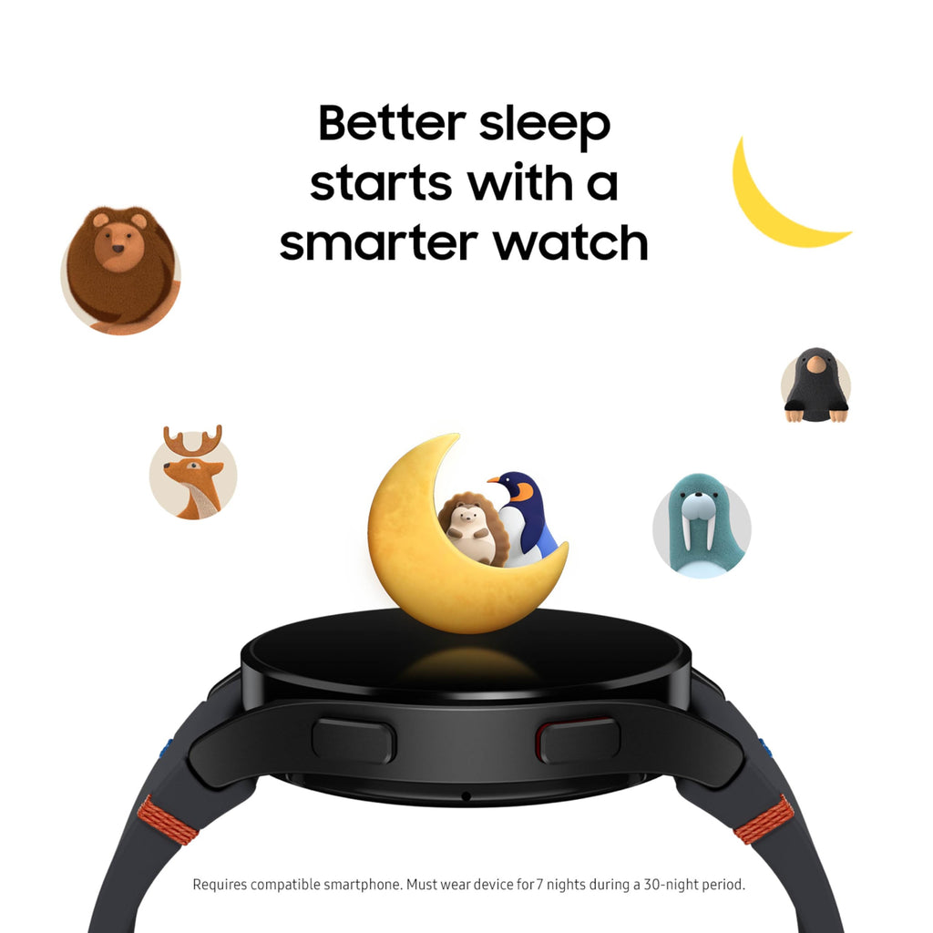 SAMSUNG Galaxy Watch FE 40mm LTE AI Smartwatch w/Fitness Tracking, BIA Sensor, Personalized HR Zones, Heart Rate Tracker, Sleep Monitor, 2024, Black [US Version, 1Yr Manufacturer Warranty]