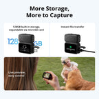 DJI Osmo Nano Standard Combo (128GB), 4K Wearable Camera, 1/1.3″ Sensor
