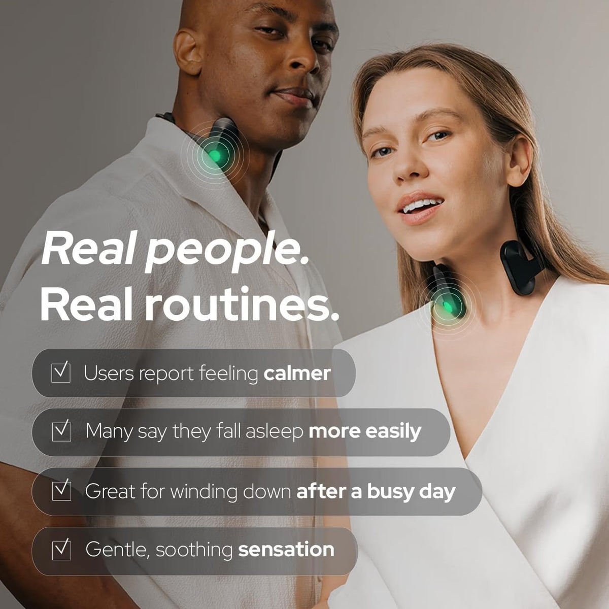 Pulsetto FIT (V2) Wellness Wearable – Relaxation, Sleep & Daily Wellness Support Device