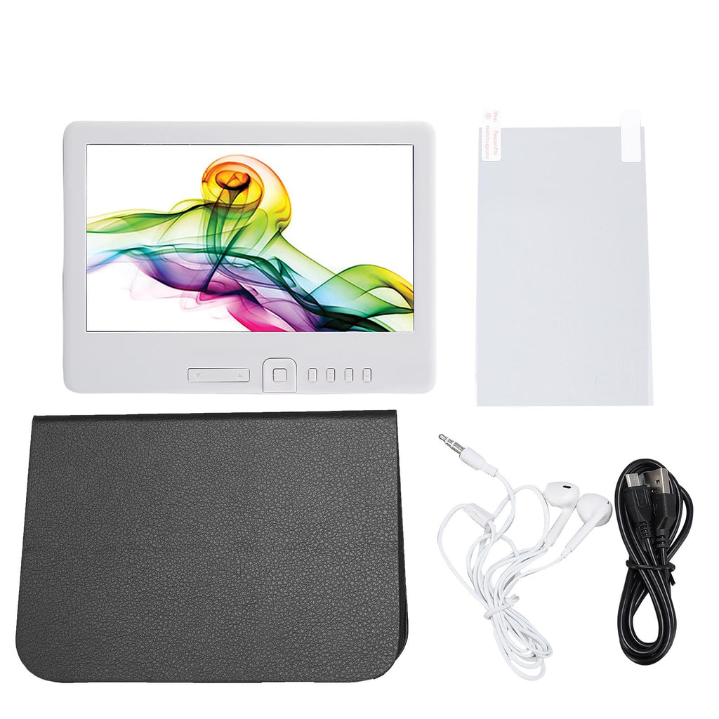 7 Inch E Reader, TFT LCD Screen with Adjustable Font & Brightness for Digital Reading & Multimedia, Includes Protective Case & Earphones (8G)