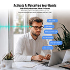 AI Glasses with Camera, 4K Video, Real-Time Translation, AI Assistant