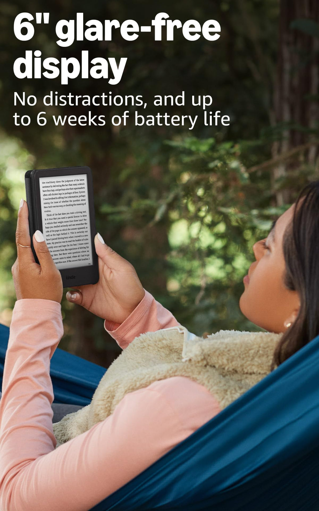 Like-New Amazon Kindle 16 GB (2024 model) - Light and compact, with fast page turns, and high contrast ratio - Black