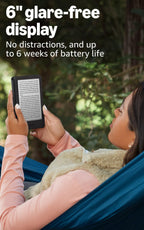 Like-New Amazon Kindle 16 GB (2024 model) - Light and compact, with fast page turns, and high contrast ratio - Black
