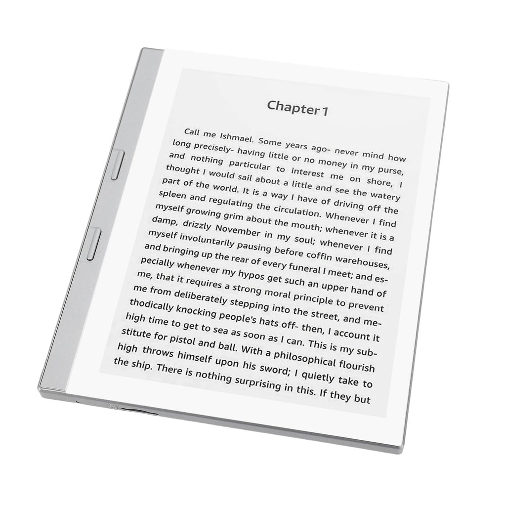 Fabater E Reader, 5.76 Inch HD Touchscreen 24 Adjustable Color Temperature Enhanced Contrast Lightweight Electronic Reader Ebook with 1GB RAM 32GB ROM Expandable Storage for (Gray)