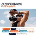 HEALBE Fitness Tracker - Auto Calorie, Hydration, Stress & Sleep Monitor