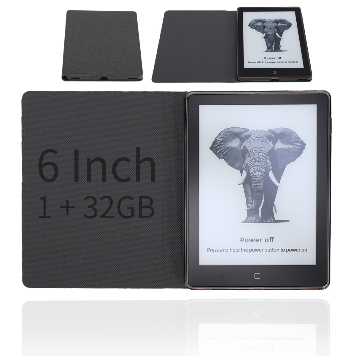 Sanpyl 6 Inch Ebook Reader with WiFi Bluetooth