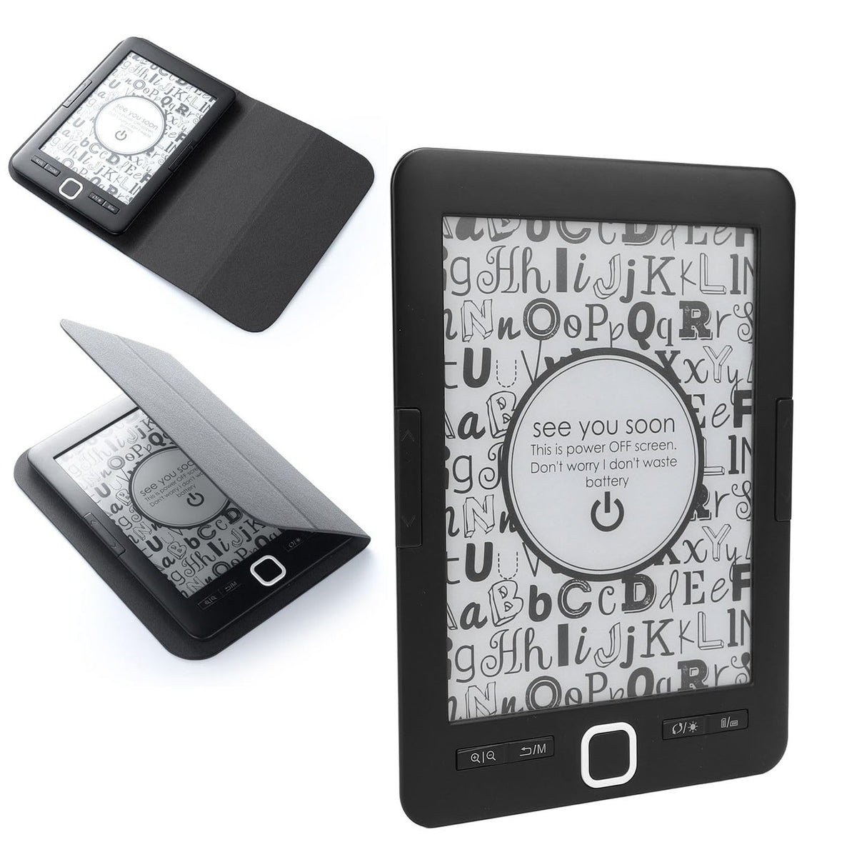 LICAEVEY BK6033 Electric Book Reader 6 Inch Ink Screen 8G