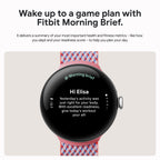 Google Pixel Watch 3 (45mm) Latest Model - Matte Black Aluminum Case - Obsidian Band - Wi-Fi (Renewed)