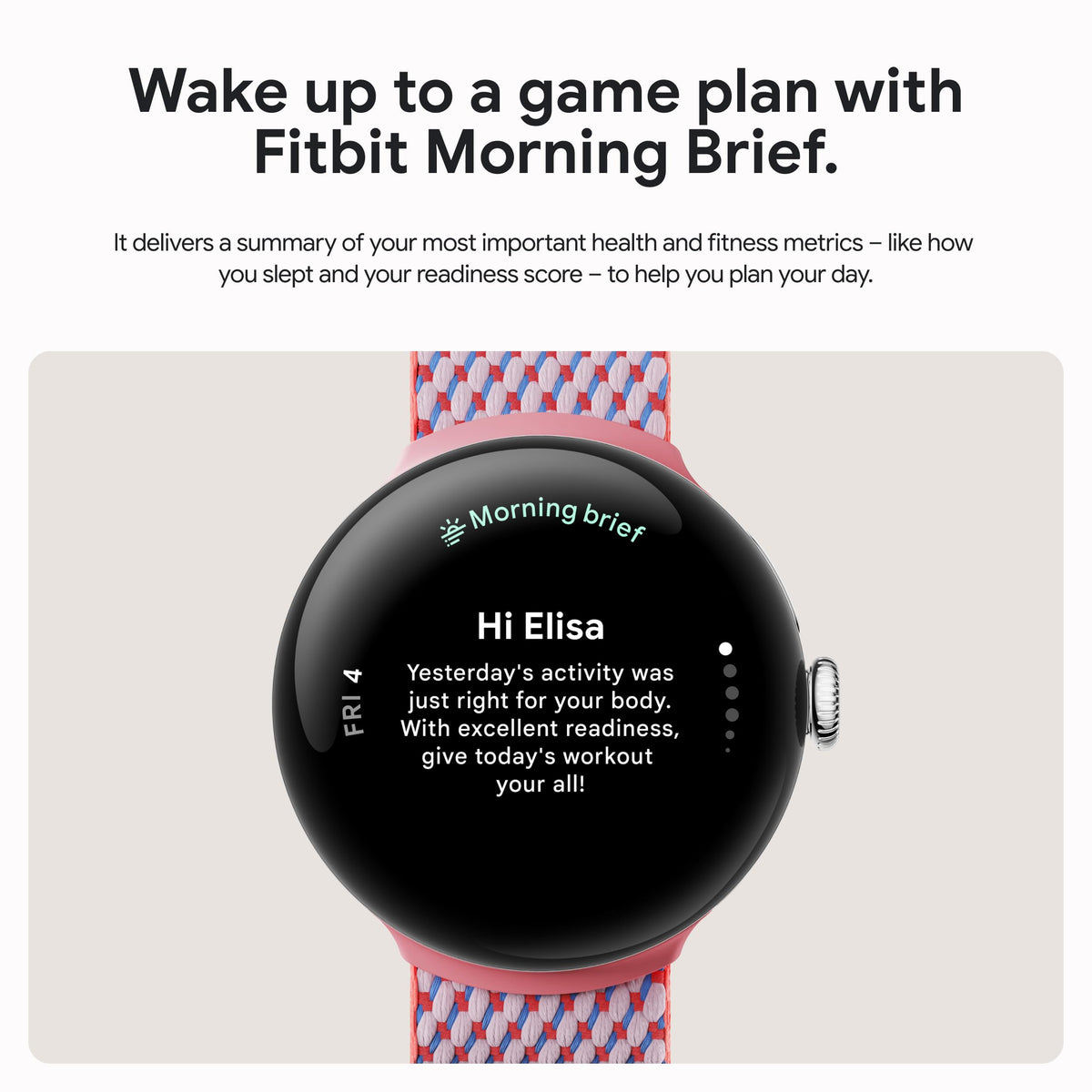Google Pixel Watch 3 (45mm) Latest Model - Matte Black Aluminum Case - Obsidian Band - Wi-Fi (Renewed)