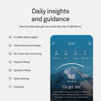 OURA Ring 5 Smart Ring - Gold - Size 8 - Fitness & Sleep Tracker