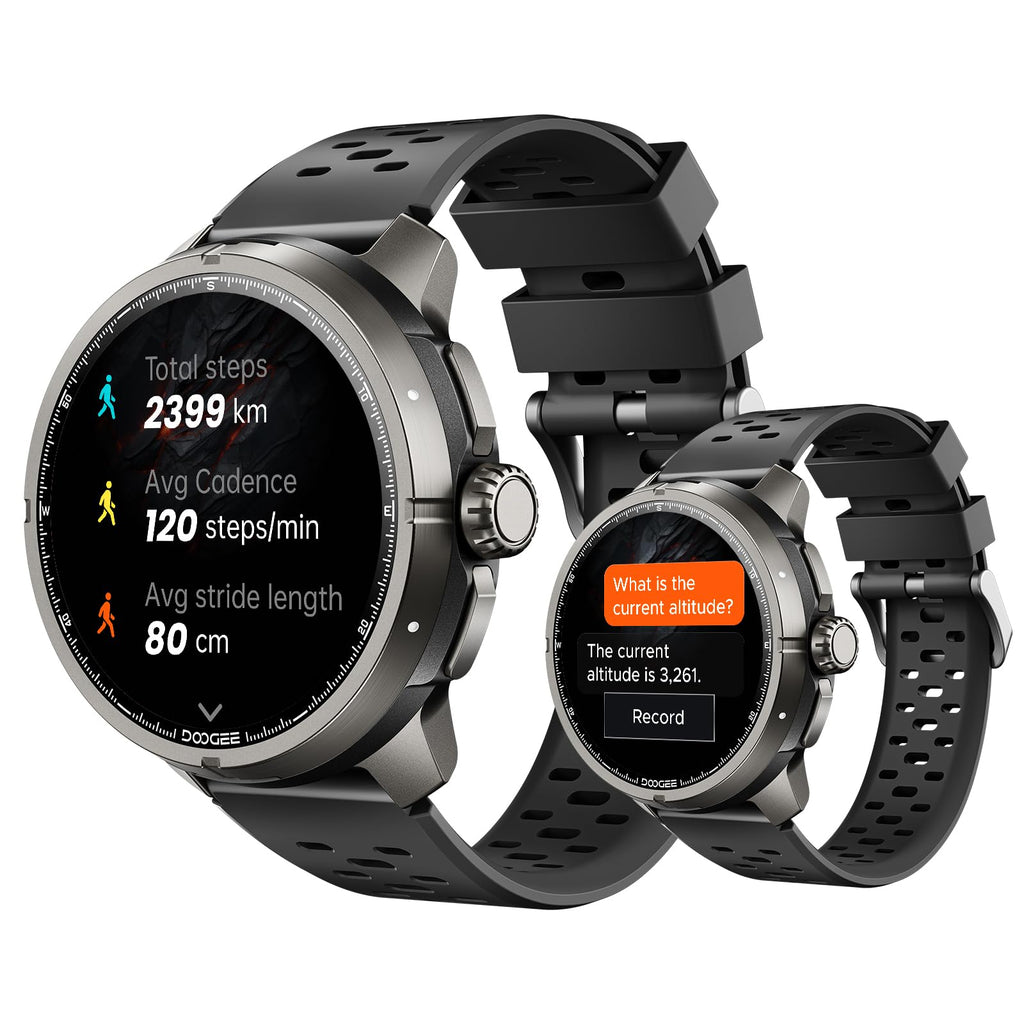 ANYMOVINGM1 PRO Smart Watch,Dual-Band GPS&GPX Offline Navigation
