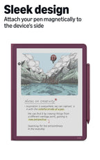 Amazon Kindle Scribe Executive Folio Cover with Magnetic Attach, Sleek Protective Case - Premium Leather