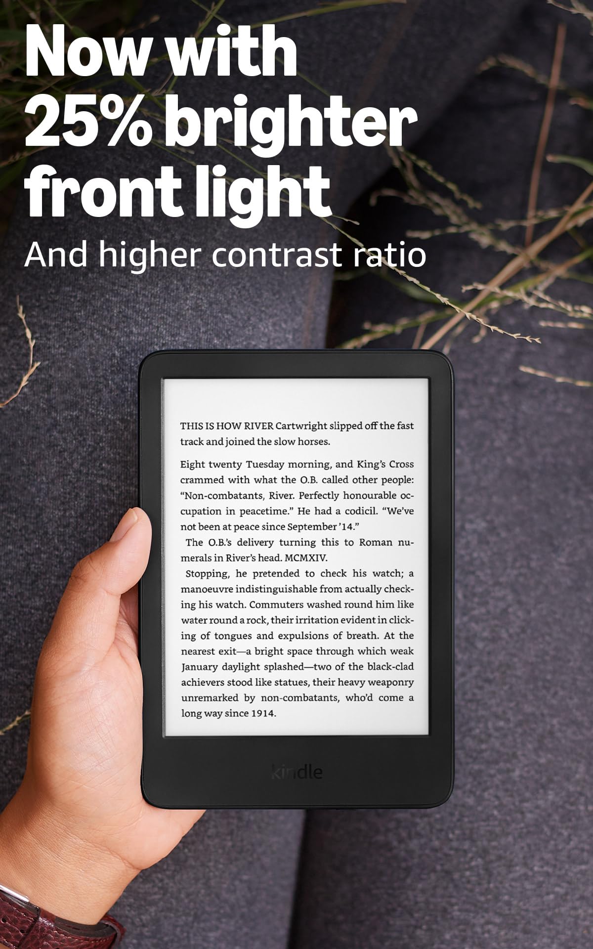 Like-New Amazon Kindle 16 GB (2024 model) - Light and compact, with fast page turns, and high contrast ratio - Black