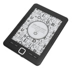BK6033 Electric Book Reader, 6 Inch Ink Screen E Reader with 8GB Storage and Adjustable Brightness, Portable Digital Reading Device for Commuting and Travel
