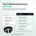 Pulsetto FIT (V2) Wellness Wearable – Relaxation, Sleep & Daily Wellness Support Device
