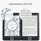 LICAEVEY BK6033 Electric Book Reader 6 Inch Ink Screen 8G