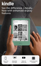 Like-New Amazon Kindle 16 GB (2024 model) - Light and compact, with fast page turns, and high contrast ratio - Black