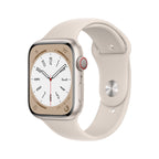 Apple Watch Series 8 [GPS, 41mm] - Midnight Aluminum Case with Midnight Sport Band, M/L (Renewed)
