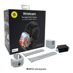 Wristcam, Smart Dual-Camera Band for Apple Watch (Apple MFi Certified), 8MP Sensor, Full HD Video/720P Sport Mode, (New) Pro. Image Stabilization, WiFi, IP68 Water Resistant, Siri Integration