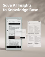 VIWOODS AiPaper Reader 6.13" Pocket E-Reader, AI Button, 4G, Android