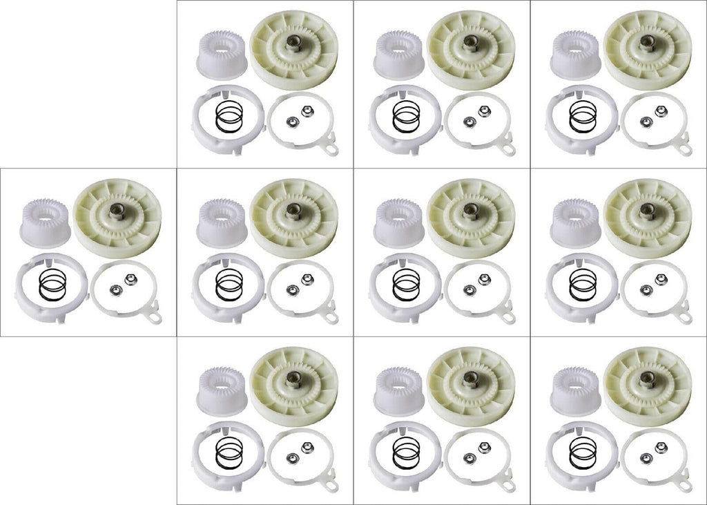 W10721967 Washer Pulley Clutch Kit for Whirlpool W10006356 AP4514410-10 Packs