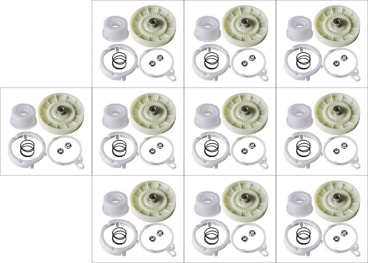 W10721967 Washer Pulley Clutch Kit for Whirlpool W10006356 AP4514410-10 Packs