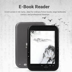 Yoidesu E Reader, 6in 800x600 HD E Reader, Ink Ebook Readers with Protective Case, Support FM, Music Playback, Electronic Device(#3)
