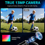 KAIGERR AI Smart Glasses,13MP Camera, 20H Battery, ChatGPT Translations