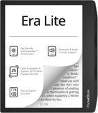 PocketBook Era Lite | Affordable 7" e-Reader | Latest E Ink Carta™ 1300 Screen | SMARTlight | Open Cloud | Up to 2 Months on a Single Charge | 25 formats | IPX4 | Bluetooth & Text-to-Speech Support