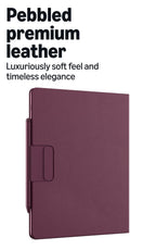 Amazon Kindle Scribe Executive Folio Cover with Magnetic Attach, Sleek Protective Case - Premium Leather