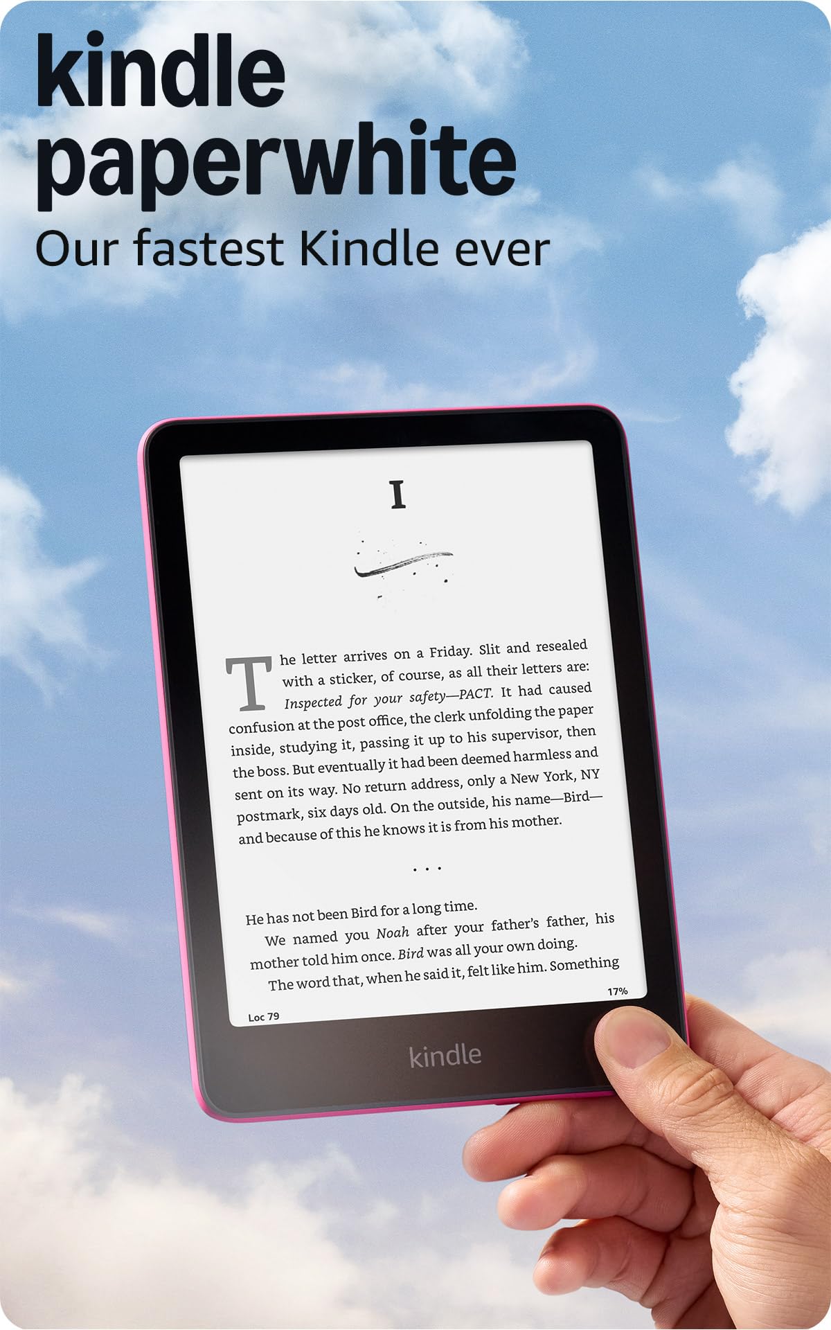 Like-New Amazon Kindle Paperwhite 16GB (2024 model) – 7" glare-free display and weeks of battery life – Black
