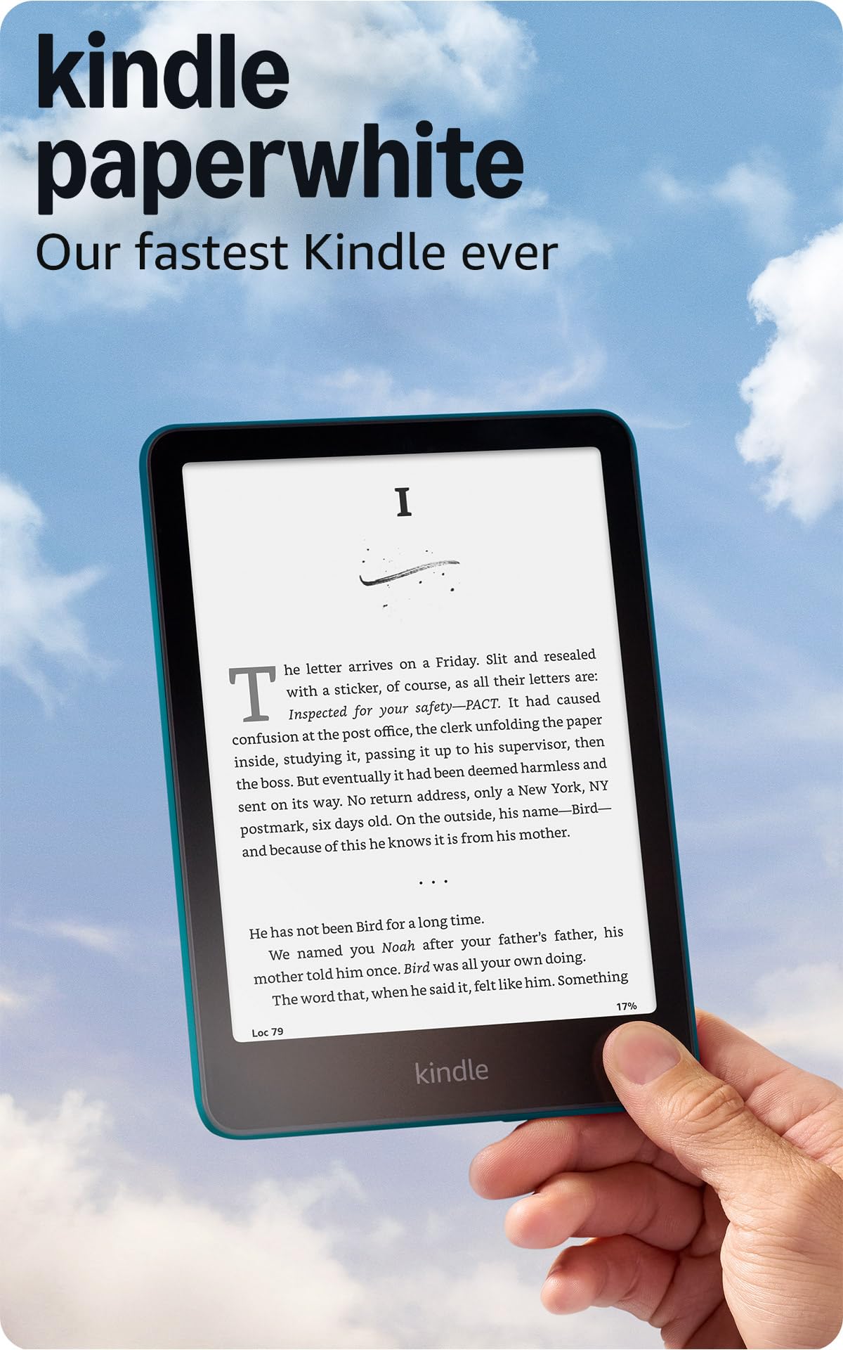 Like-New Amazon Kindle Paperwhite 16GB (2024 model) – 7" glare-free display and weeks of battery life – Black