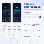 Deep Sleep Device, Wearable Smart Health Tracking Technology, Pearl White