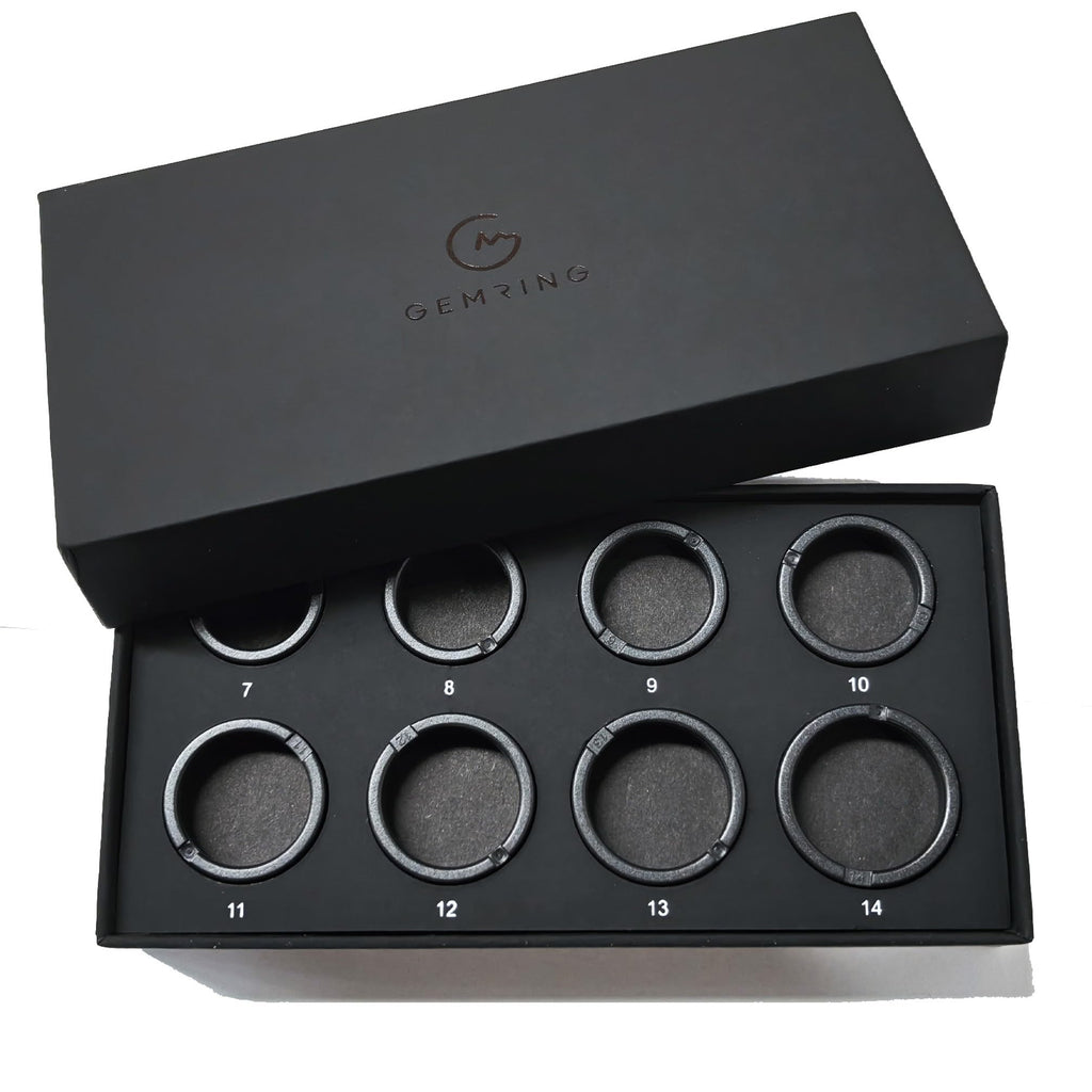 R1 Smart Ring, Health & Fitness Tracker with Sleep Monitor, Heart Rate & SpO2, Location Sharing, 5ATM, Waterproof Activity Ring, No Subscription